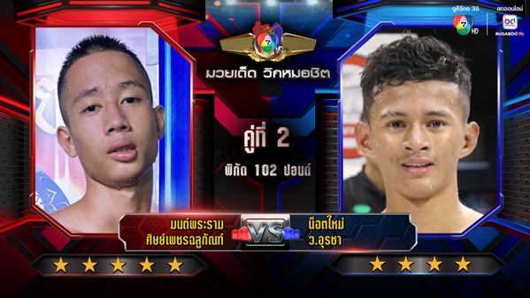 มวยไทย 7 สี วิเคราะห์คู่เอก 3 เม.ย.68 มนต์พระราม vs น็อตใหม่