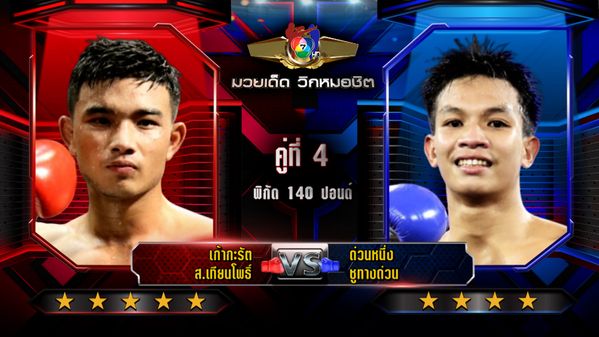 มวยไทย 7 สี วิเคราะห์คู่เอก 22 พ.ค.68 เก้ากะรัต vs ด่วนหนึ่ง