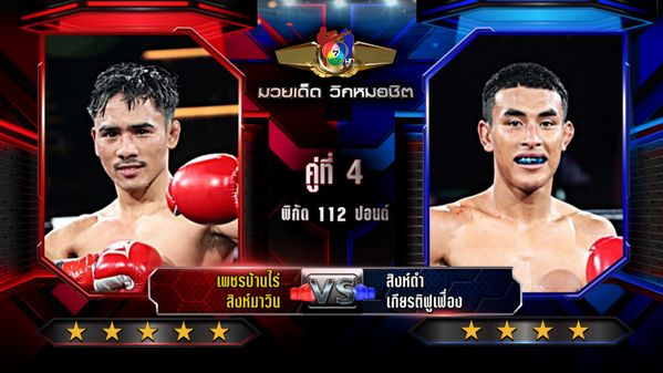 มวยเด็ด วิกหมอชิต : วิเคราะห์คู่เอก 20 ม.ค. 2569 เพชรบ้านไร่ vs สิงห์ดำ | มวยไทย 7 สี