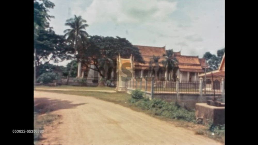 บรรยากาศวัดหน้าพระเมรุ พระอารามหลวง ปี 2525 จ.พระนครศรีอยุธยา