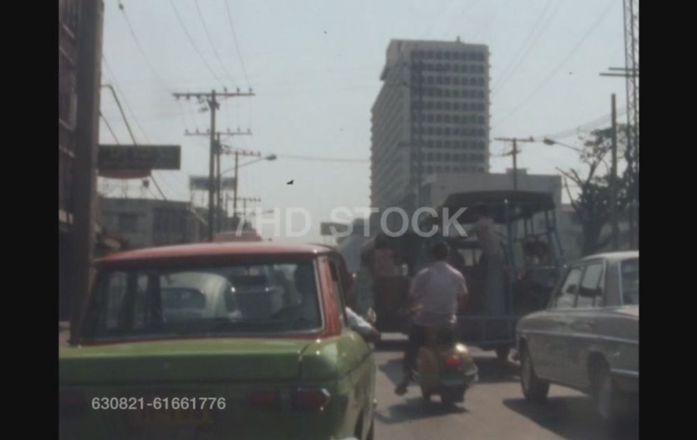 สภาพการจราจรในกรุงเทพ ปี 2520