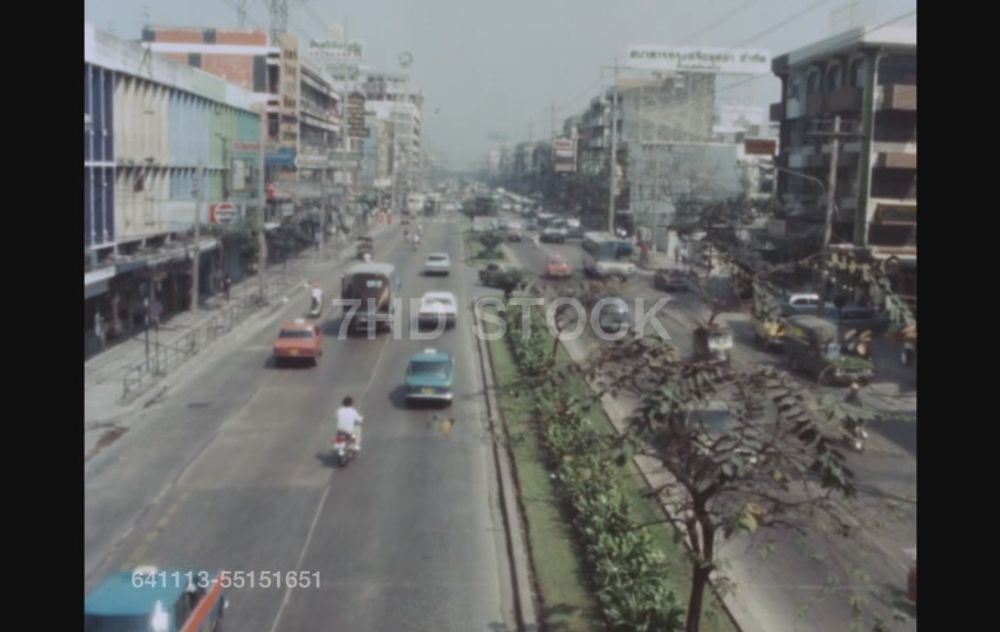 สี่แยกสะพานควาย ในปี 2526